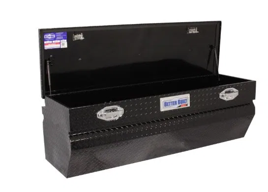 79210992 – BETTER BUILT Tool Box, Chest Single Lid Diamond Tread Gloss Black Aluminum 48 Inch Length x 17-1/2 Inch Wi...